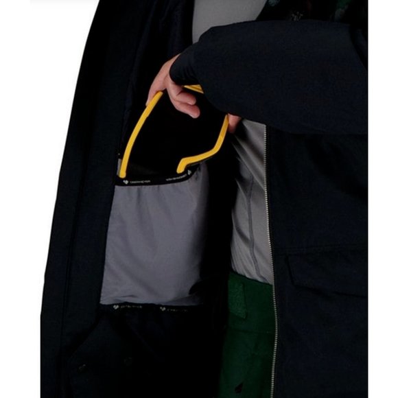 NWT Obermeyer Density Camouflage/Color Block HydroBlock Sport Ripstop-Weave Coat - Picture 6 of 11